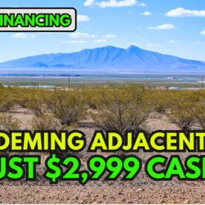 Paired Lots Fading Fast! Buy Your 1.08-Acre Lot For Just $99