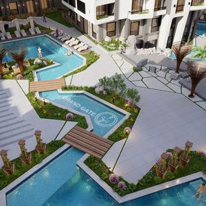 67 sqm Apartment with Pool View – Easy 48 Month Installments