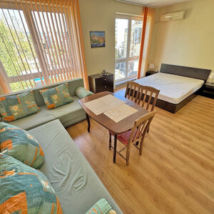 Big 50 sq. m. furnished studio | Flores Park, Sunny Beach 