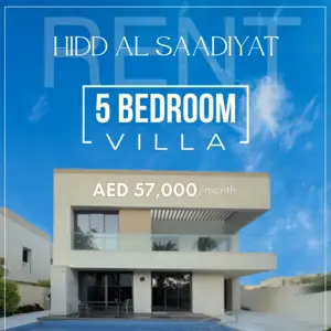 5-Bedroom Villa for Rent in Hidd Al Saadiyat, Abu Dhabi