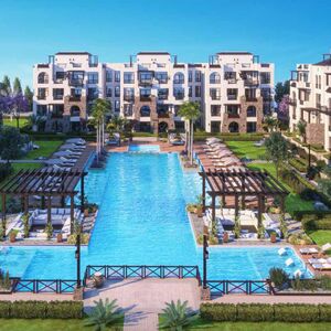 studio apartment 56sqm sea view for sale, in sahl hasheesh