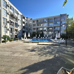 Pool view One-Bedroom Apartment in Butterfly, Sunny Beach