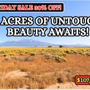 Black Friday: 30% OFF Own 5.03 Acres for $107/Mo!