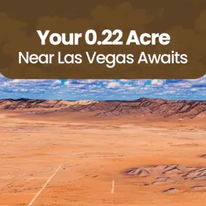 Your 0.22 Acre Near Las Vegas Awaits at $77/Month Payments