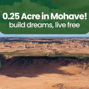 Escape City Chaos: 0.25 Acre in Mohave, $99/Down – Buy Now