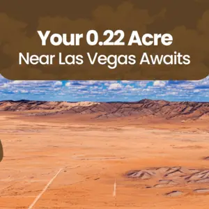 Your 0.22 Acre Near Las Vegas Awaits at $79 Month Payments