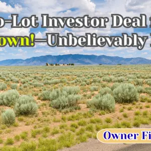 Unbelievable Investment! 2 Adjacent Lots for Just $47/Down