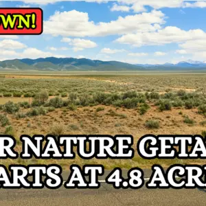 4.8 Acres in CO for Weekend Getaways!