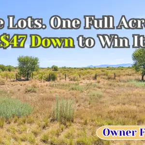 Double 0.50-Acre Deal Totaling 1 Acre For Just $47/Down