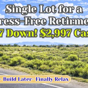 Own 0.90 Acre (Almost 1 Acre) Buildable Lot for $47/Down