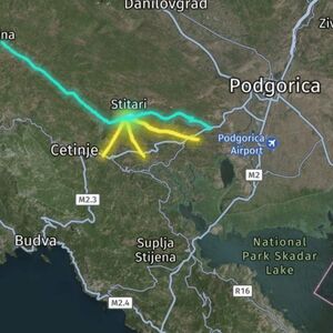 Land for sale 19.185m2 Cetinje , Montenegro