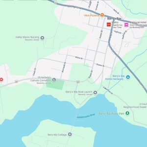 Rare Walk-to-Lake Development Site in Barry’s Bay