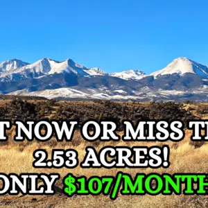 Buy 2.53 Acres in Costilla Cheap!