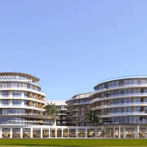 studio apartment 43sqm pool view for sale, in hurghada