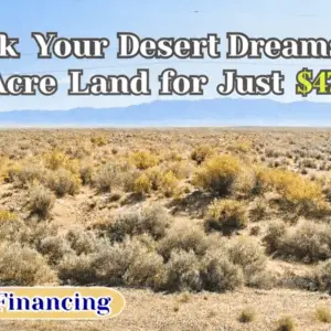 Buildable 0.90 Acre (Almost 1 Acre) Lot – $47 Down