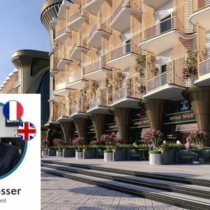 Studio in private beach resort for less than 35.000 euros