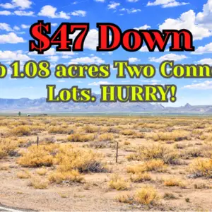 2026 Best Deal: 0.54-Acre 2 Connected Lots For Just $47/Down