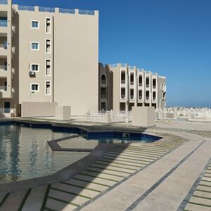 1bedroom apartment 78sqm sea &pool view for sale, hurghada,r
