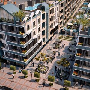 1bedroom apartment 60sqm pool view for sale,hurghada,red sea