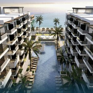 Studio 56Sqm with private beach