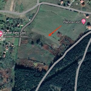 Plot for sale on Mount Goč