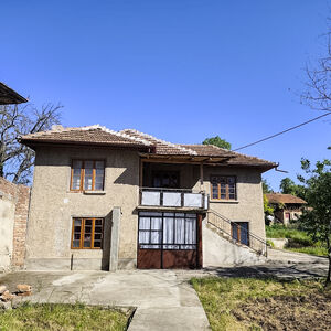 House with Large Garden, Well & Barn Near Polski Trambesh