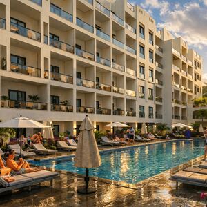 1BR Apartment in Aqua Orgwan new resort- Al Ahyaa