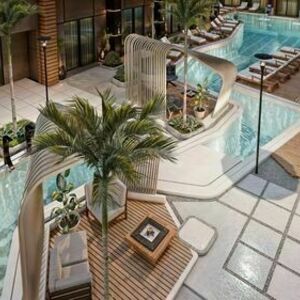 apartment 2bedrooms 82m street&pool view