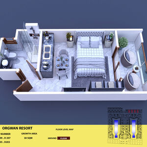 Apartments for Sale in Aqua Orgwan Hurghada