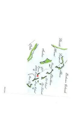 Map of Islands Bahamas