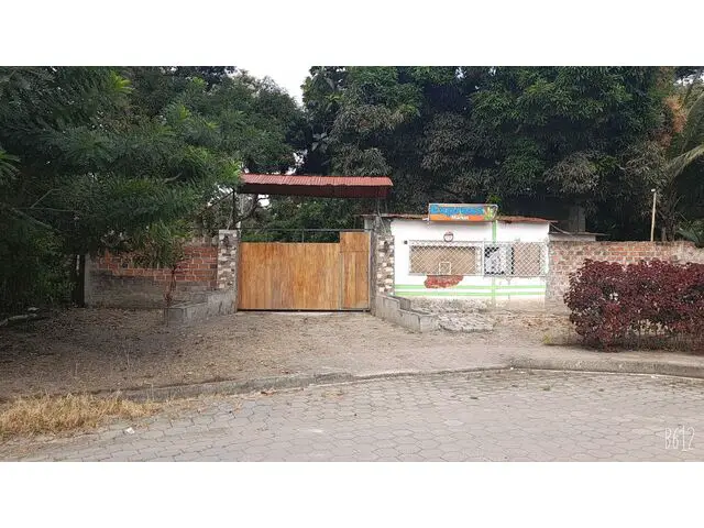 entrance of the property