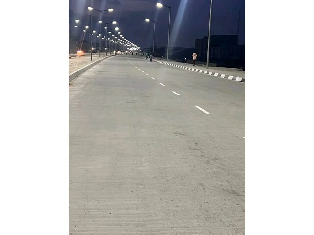 Coastal Road at night