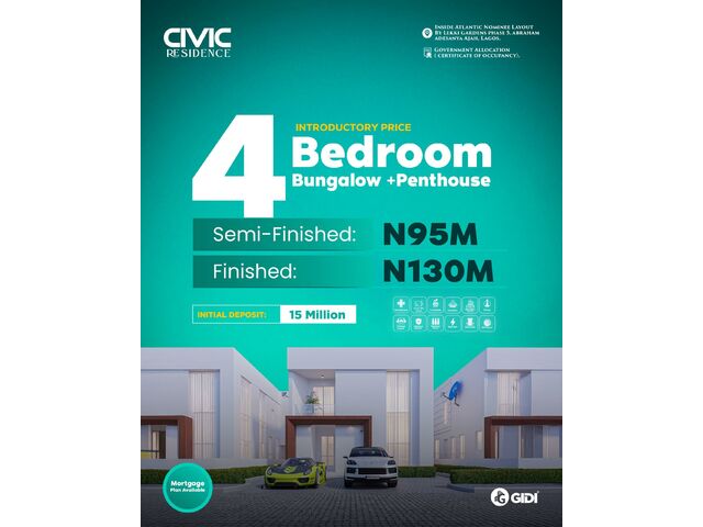 Bungalow and Penthouse